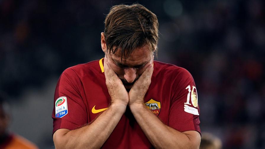 L'addio di totti best sale